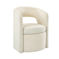 Athena Dining Chair in Ivory