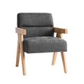 Tanis Chair in Charcoal
