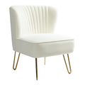 Eloisa Side Chair in Ivory