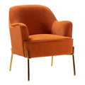 Nora Accent Chair in Orange