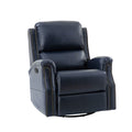 Felisa Glider Chair in Navy
