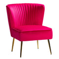 Monica Side Chair in Fuchsia