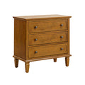Jonathan 3-Drawer Nightstand in Acorn