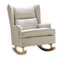 Adrian Rocking Chair in Linen
