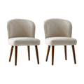Cecilia Dining Chair,Set of 2 in Linen