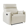 Erauso Recliner in Ivory