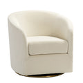 Amarante Swivel Chair in Ivory