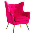 Arama Accent Chair in Fushia