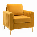Ganymedes Club Chair in Mustard