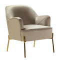 Nora Accent Chair in Tan