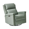 Tobias Swivel And Rocker Power Recliner in Sage
