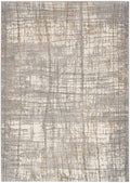 CK950 Rush Ivory Grey Modern Polypropylene Area Rug