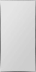 Trilo 60" Tall Rectangle Full Length Mirror, Black