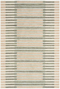 Nordic Ivory Multicolor Modern Polyester Area Rug