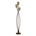 Soan 65.0" Height Floor Lamps, Copper Bronze With Gold