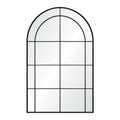 Atkinson 62" Tall Arch Full Length Mirror, Black