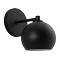 Atia 7.5" Powder Coated Matte Black 1-Light Wall Sconce