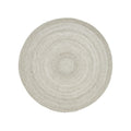 Cercola 7'3 Handwoven Indoor Rug, Ivory