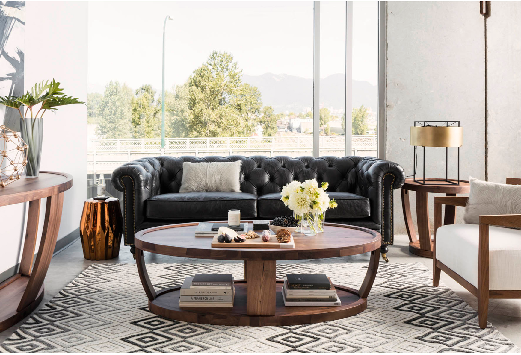 Birmingham Sofa in Dark Charcoal