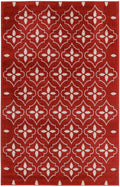 Nourison Essentials Brick Ivory Modern Polypropylene Area Rug