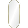 Marius 60" Tall Oval Full Length Mirror, Yellow
