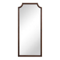 Otara 68" H x 30" W Wall Mirror, Brown