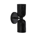 Alessia 11.2" Powder Coated Matte Black 2-Light Wall Sconce
