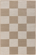 Washable Modern Jute Natural Ivory Modern Jute Area Rug