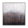 Flynn 50" Wide Canvas Art, Blue