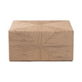 Nakita Japandi Natural Jute Coffee Table