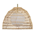Palm 14" Length Ceiling Fixture, Brown