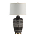 Ceniza 30.5" Height Table Lamp, Black