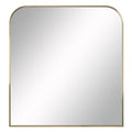 Joan 40" Tall Arch Wall Mirror, Yellow