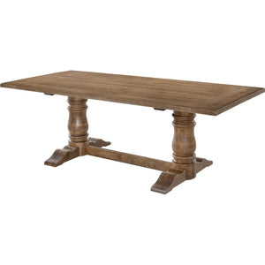 Leventis Dining Table in Weathered Oak