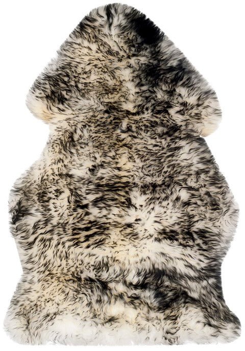 Sheepskin Collection Ivory/Smoke Grey