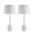 Dili 31" Height Table Lamp, White