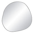 Dolly 45.25" Tall Irregular Wall Mirror, Black