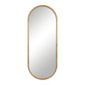 Pudino 60" H x 24" W Wall Mirror, Brown