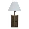 Solaria 19" Dark Antique Brushed Brass 1-Light Wall Sconce