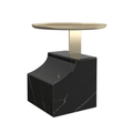 Overlap Dark Sectional Accent Table