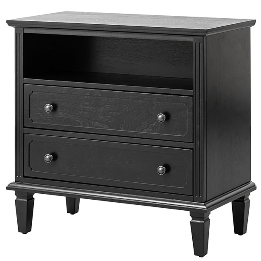 Davide Nightstand in Black