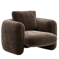 Overlap Taupe Chair