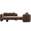 Overlap Bedroom Chaise in Taupe
