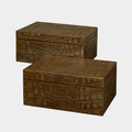Candece Box Set of 2 in Antique Green