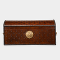 Baron's Leather Box in Oxblood