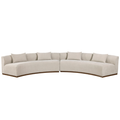 Avanti 182.5" Chenille Fabric Upholstered 2pc. Modular Sectional