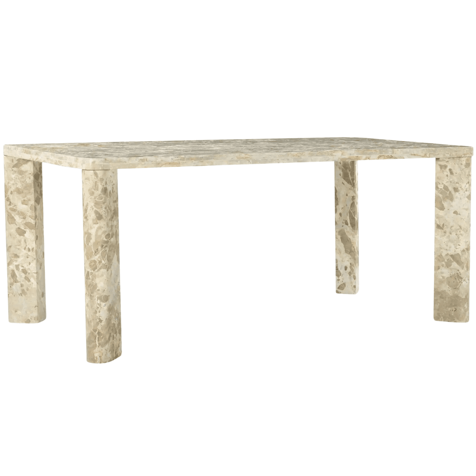 Segment Dining Table in Panther Stone