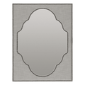 Boheme Nourmand Linen Wrapped Mirror