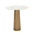 Sage Cafe Table in Cosmos Marble
