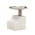 Overlap Light Sectional Accent Table